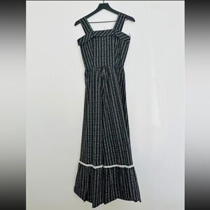 Black Floral Maxi Dress